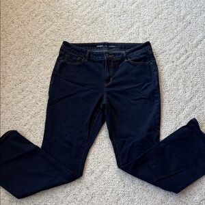 Old navy dark wash mid rise bootcut sz 14P